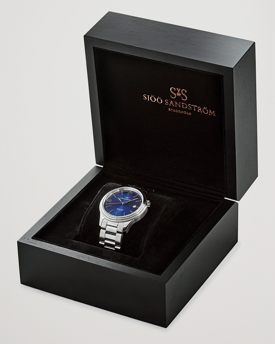 Homme | Sjöö Sandström Royal Steel Classic 41mm Blue and Steel | Sjöö Sandström | Royal Steel Classic 41mm Blue and Steel