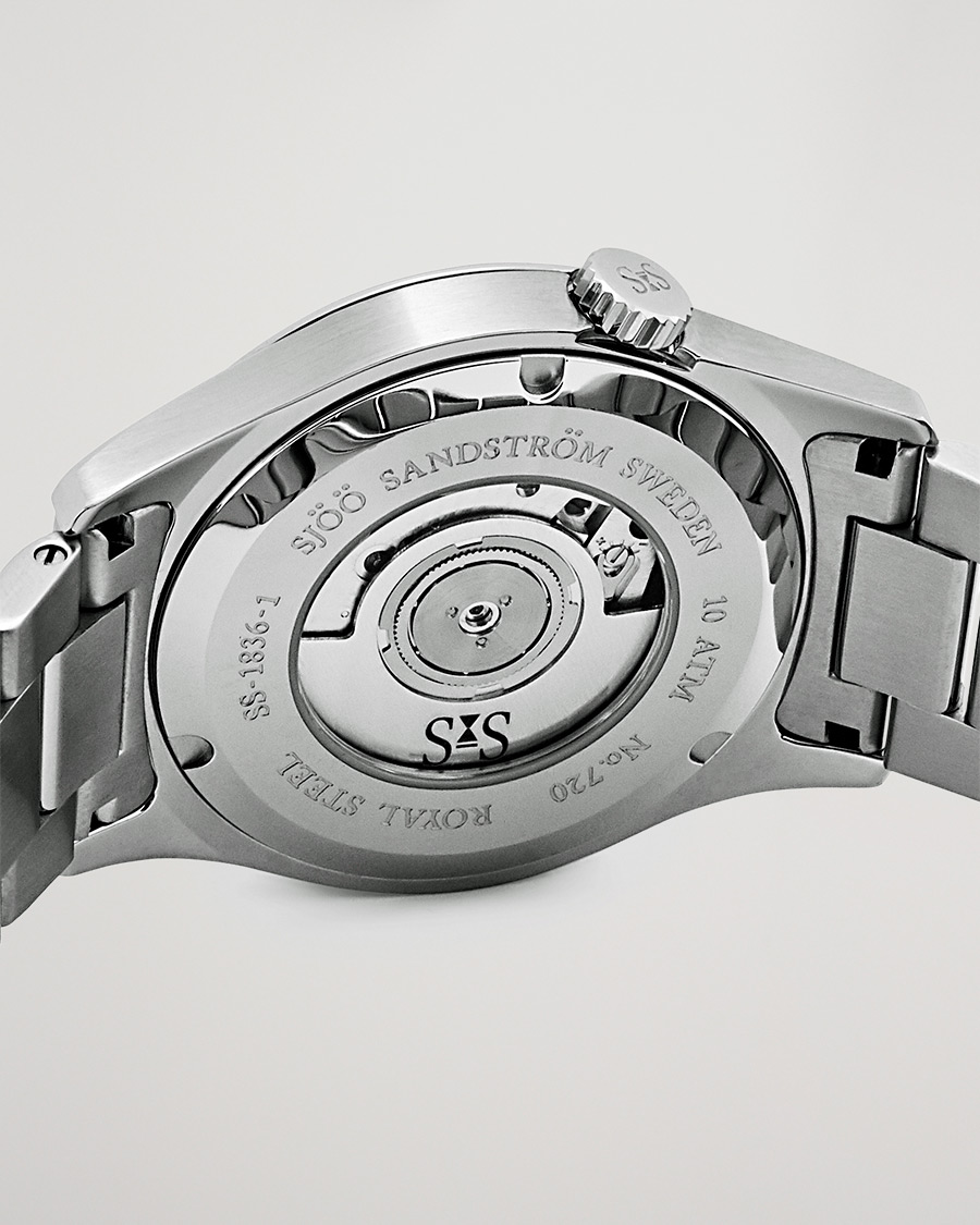 Homme | Sjöö Sandström Royal Steel Classic 36mm Blue and Steel | Sjöö Sandström | Royal Steel Classic 36mm Blue and Steel