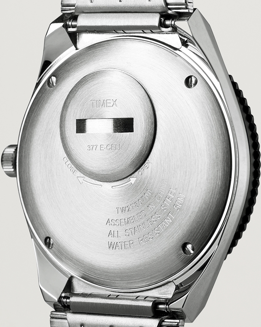 Homme | Timex Q Reissue 1979 Silver/Blue Dial | Timex | Q Reissue 1979 Silver/Blue Dial