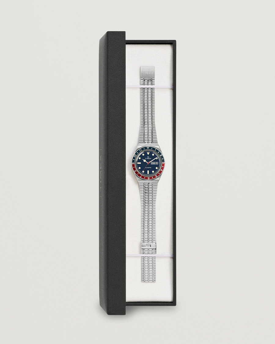 Homme | Timex Q Reissue 1979 Silver/Blue Dial | Timex | Q Reissue 1979 Silver/Blue Dial