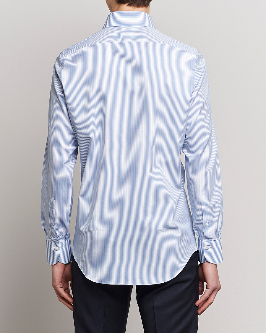 Homme | Chemises | Finamore Napoli | Milano Slim Fit Classic Shirt Blue