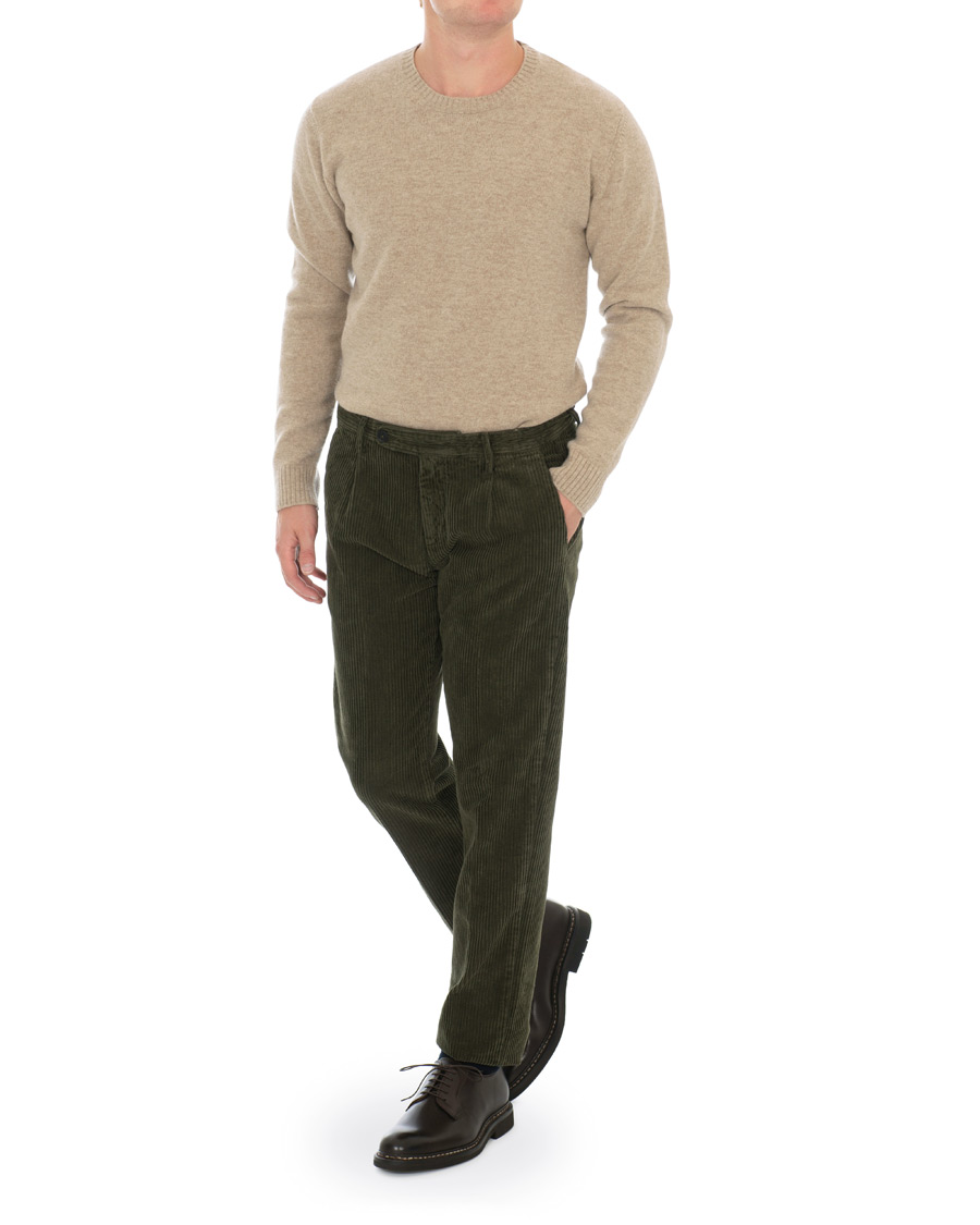 Homme | Pulls Et Tricots | Altea | Virgin Wool Crew Neck Sweater Sand
