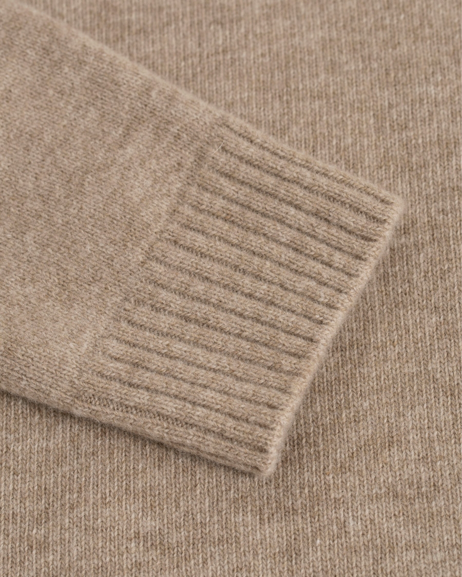 Homme | Pulls Et Tricots | Altea | Virgin Wool Crew Neck Sweater Sand