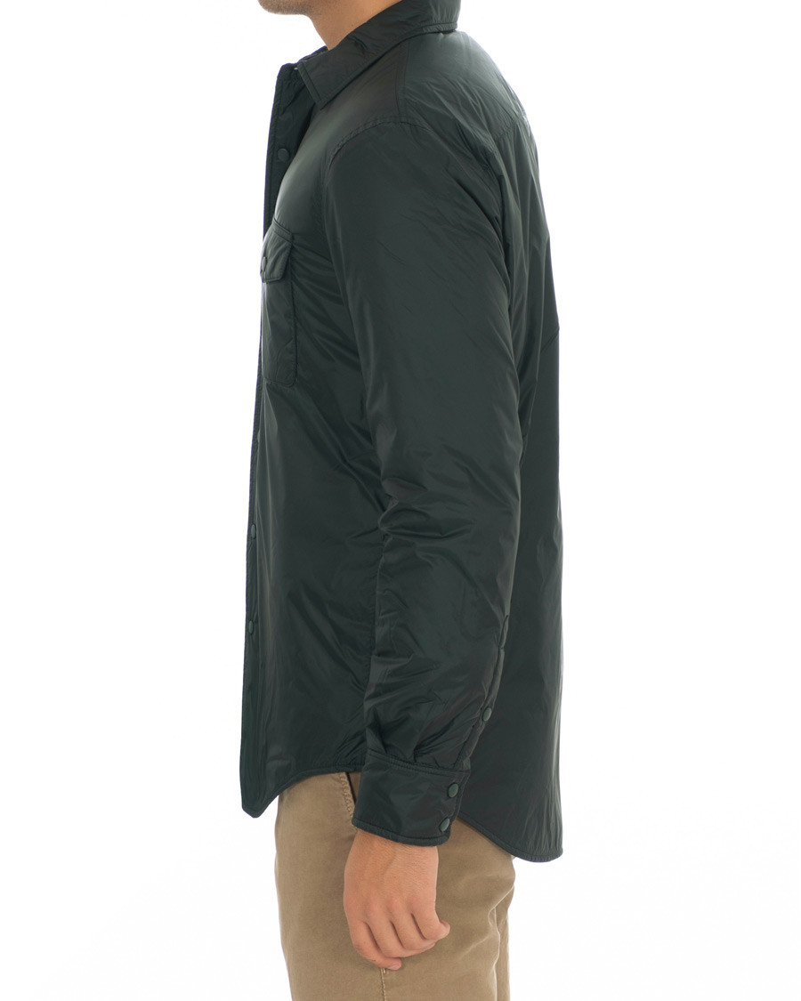 Homme | Manteaux Et Vestes | Aspesi | Marvin Nylon Shirt Jacket Dark Green