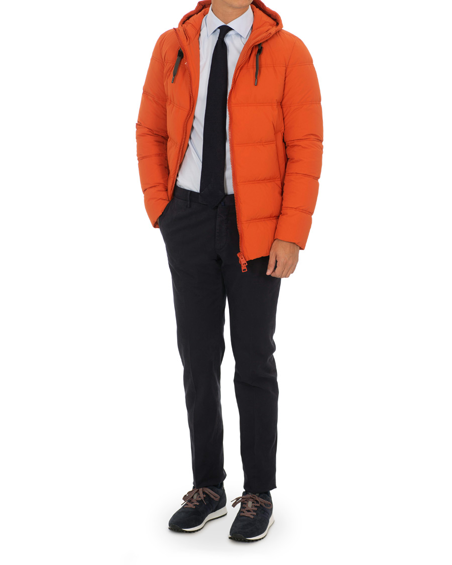 Homme | Manteaux Et Vestes | Herno | Polar-Tech Down Jacket Orange