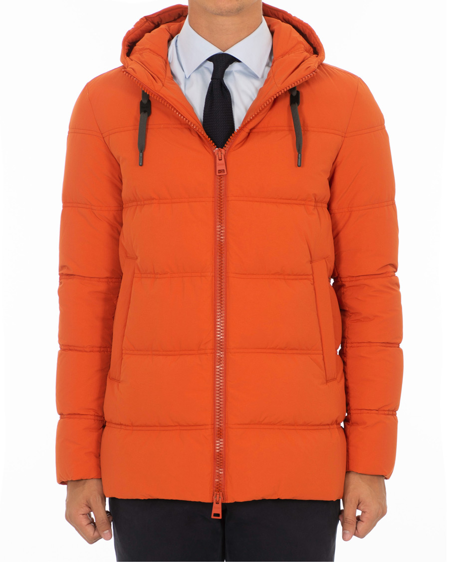 Homme | Manteaux Et Vestes | Herno | Polar-Tech Down Jacket Orange