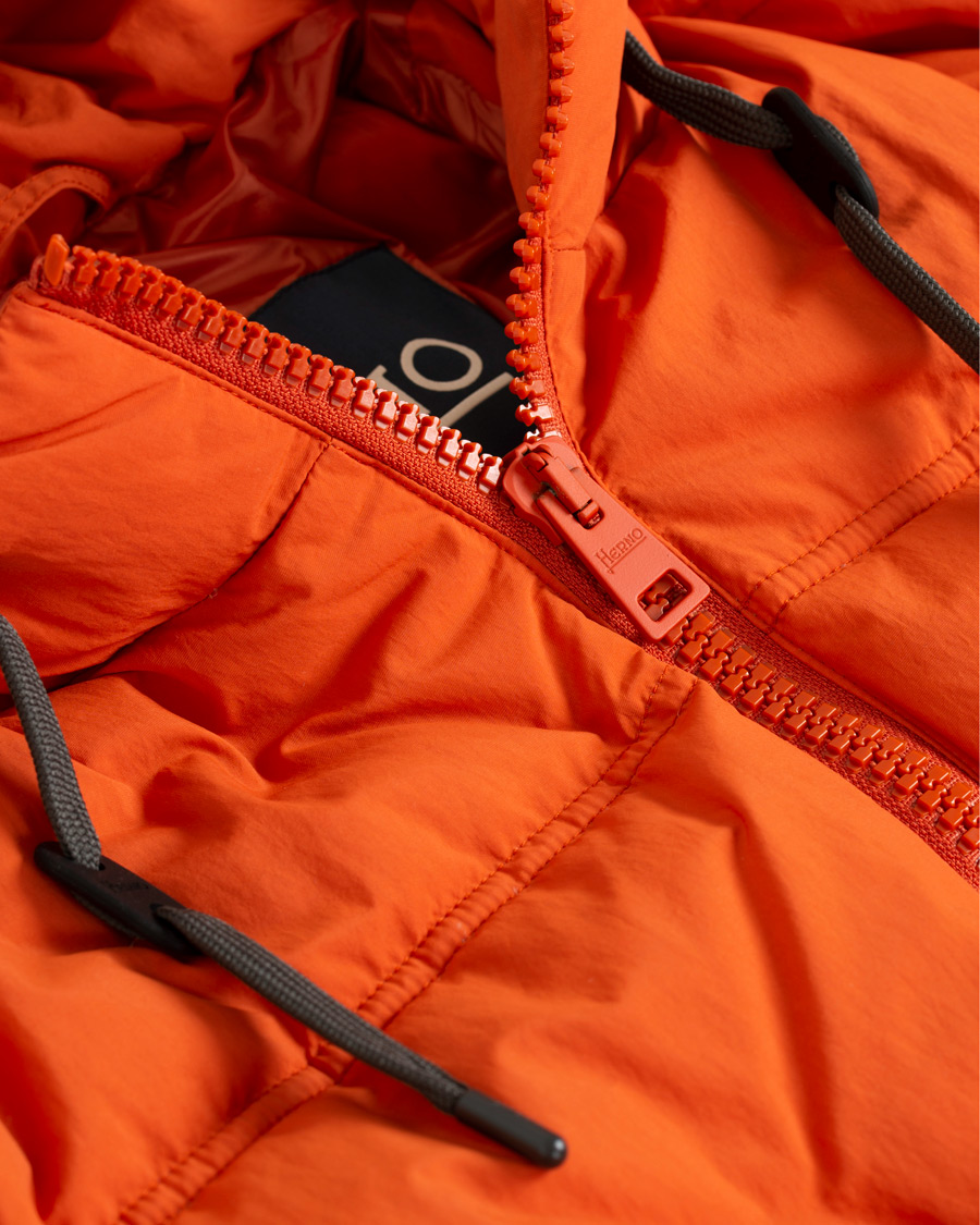 Homme | Manteaux Et Vestes | Herno | Polar-Tech Down Jacket Orange
