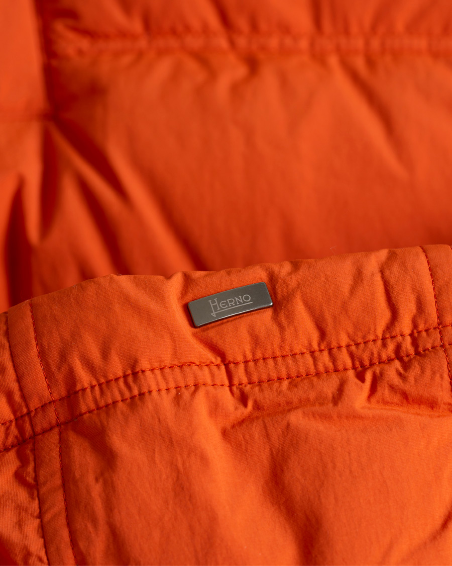 Homme | Manteaux Et Vestes | Herno | Polar-Tech Down Jacket Orange