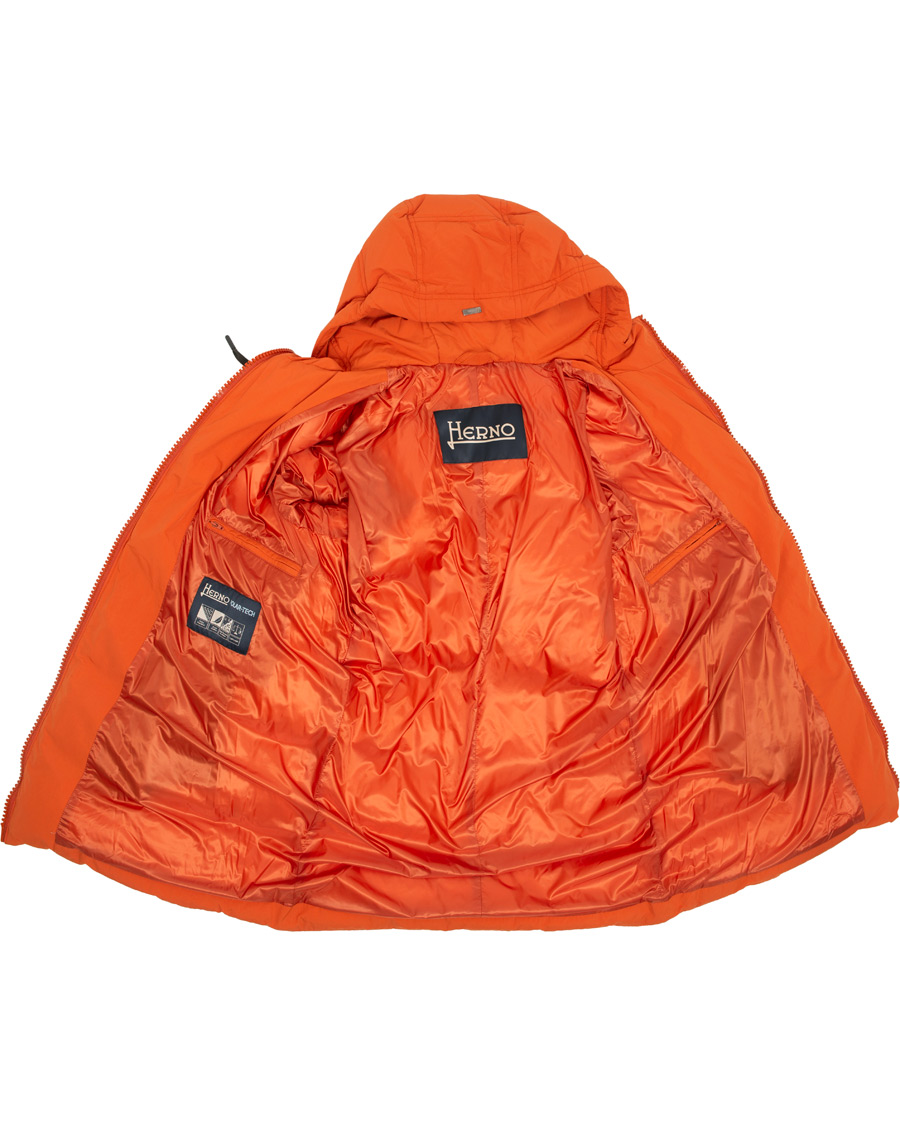 Homme | Manteaux Et Vestes | Herno | Polar-Tech Down Jacket Orange