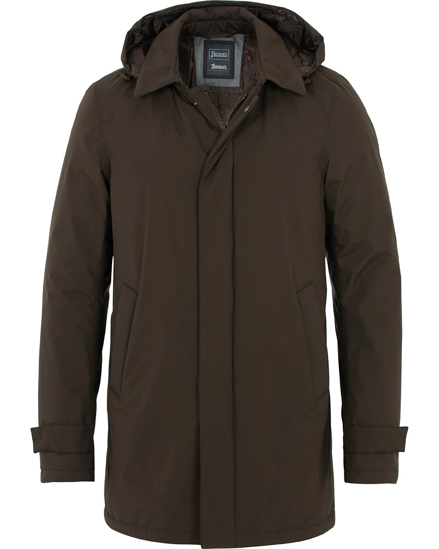 Homme | Manteaux Et Vestes | Herno | Laminar Padded Coat Brown