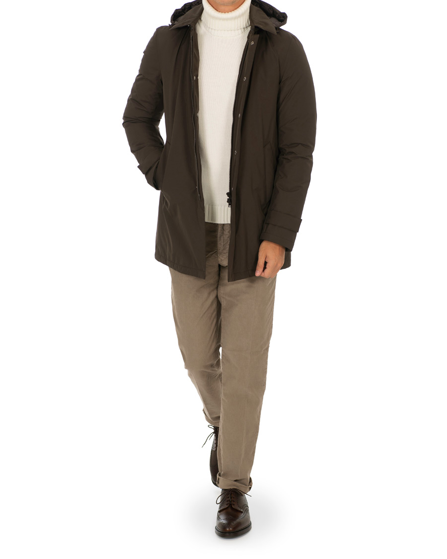 Homme | Manteaux Et Vestes | Herno | Laminar Padded Coat Brown