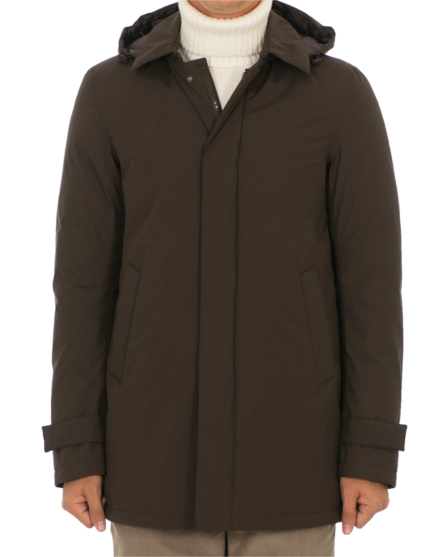 Homme | Manteaux Et Vestes | Herno | Laminar Padded Coat Brown