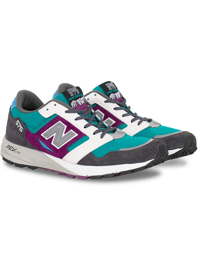 Homme | New Balance Trail 575 Sneaker Grey/Green | New Balance | Trail 575 Sneaker Grey/Green
