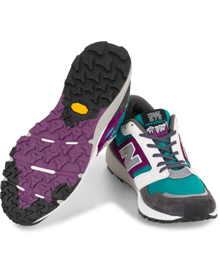 Homme | New Balance Trail 575 Sneaker Grey/Green | New Balance | Trail 575 Sneaker Grey/Green