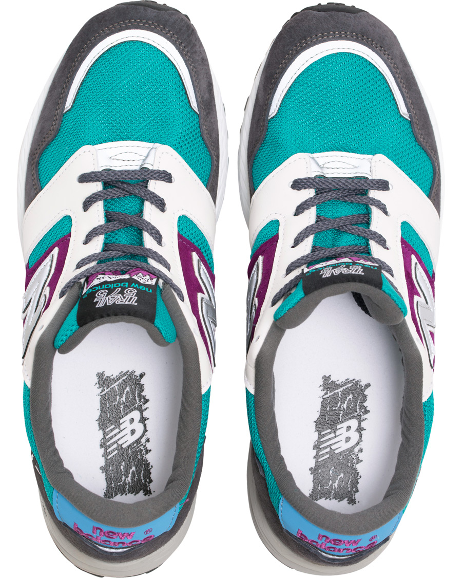 Homme | New Balance Trail 575 Sneaker Grey/Green | New Balance | Trail 575 Sneaker Grey/Green