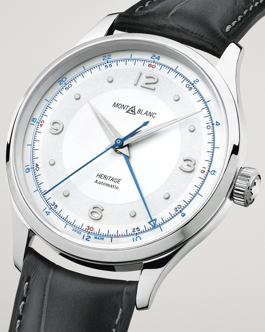 Homme | Montblanc Heritage Steel Automatic 40mm Silver Dial | Montblanc | Heritage Steel Automatic 40mm Silver Dial