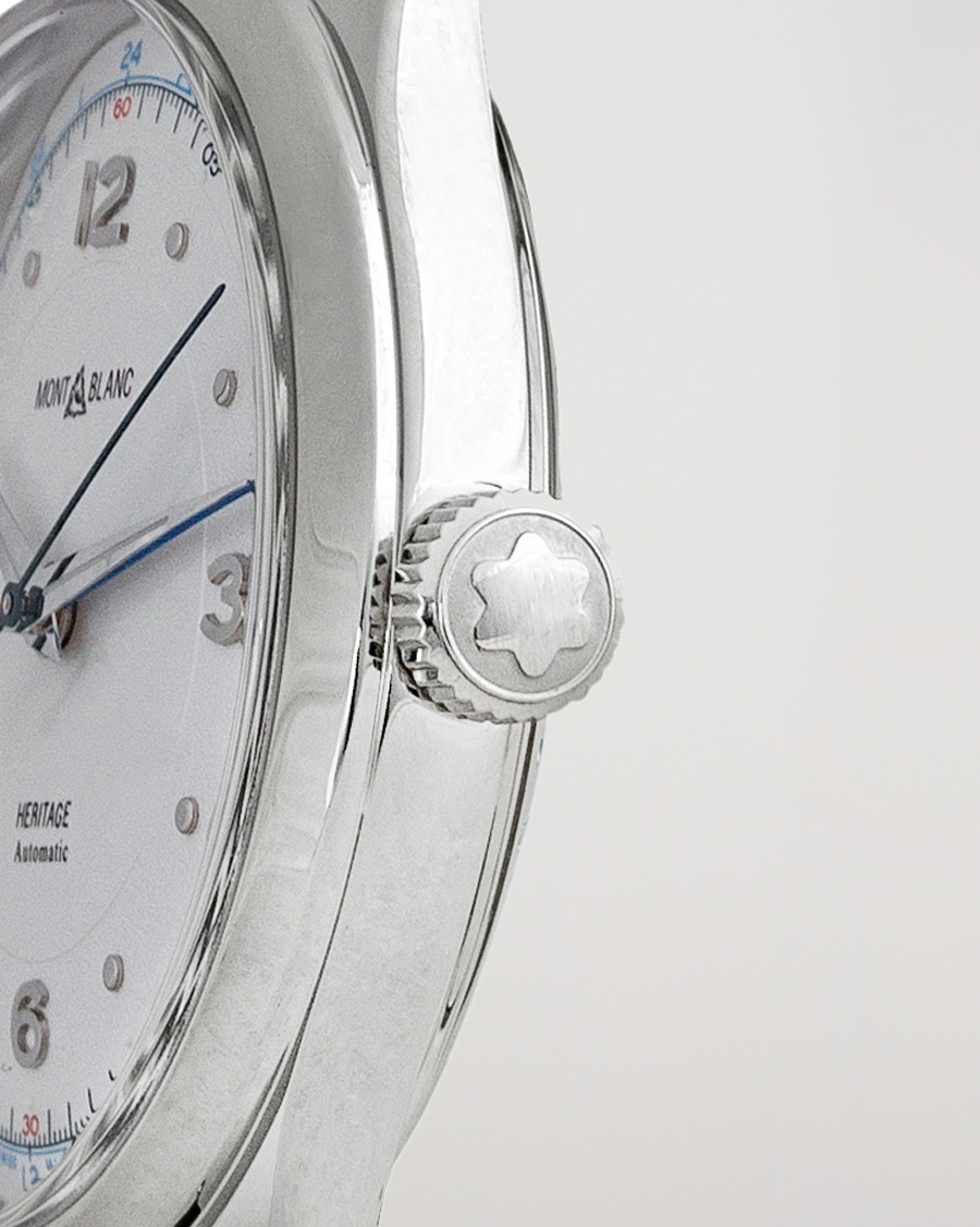 Homme | Montblanc Heritage Steel Automatic 40mm Silver Dial | Montblanc | Heritage Steel Automatic 40mm Silver Dial