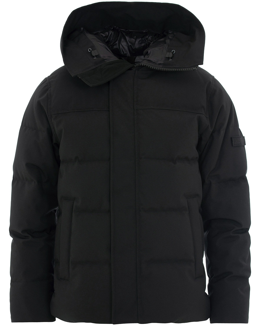 Homme | Manteaux Et Vestes | KENZO | Short Down Jacket Technic Canvas Black