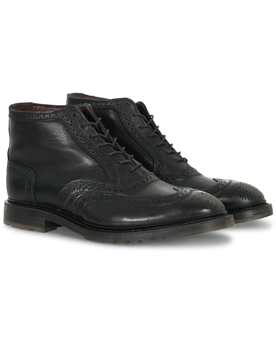 Homme | Allen Edmonds Stirling Leather Boots Black | Allen Edmonds | Stirling Leather Boots Black
