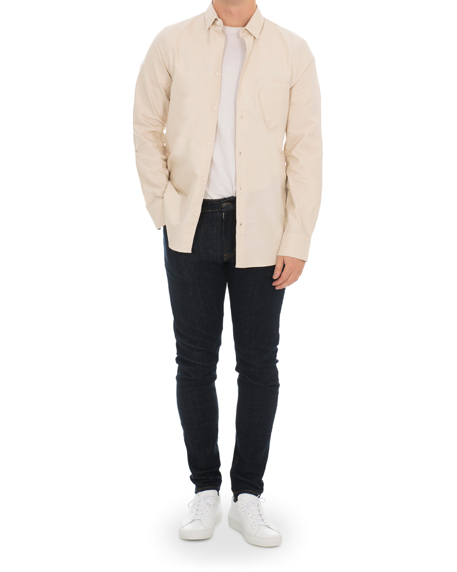 Homme | Chemises | Filippa K | Tim Oxford Shirt Bisque