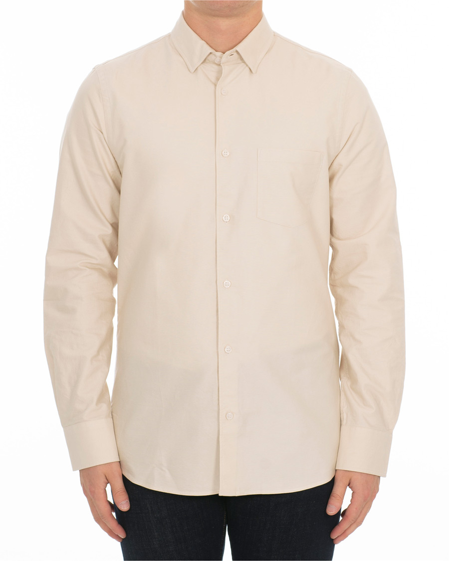 Homme | Chemises | Filippa K | Tim Oxford Shirt Bisque