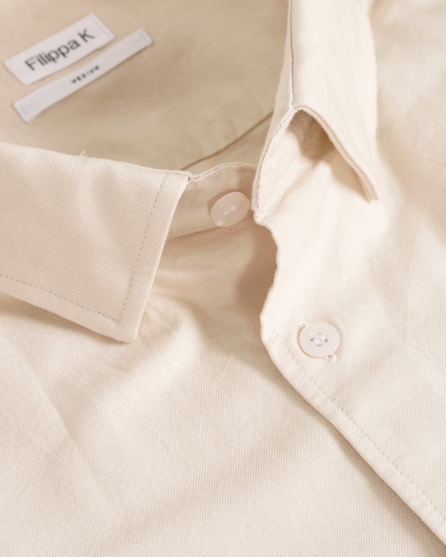 Homme | Chemises | Filippa K | Tim Oxford Shirt Bisque