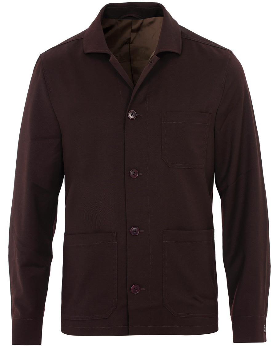 Homme | Blazers | Filippa K | Luis Gabardine Blazer Jacket Deep Shiraz