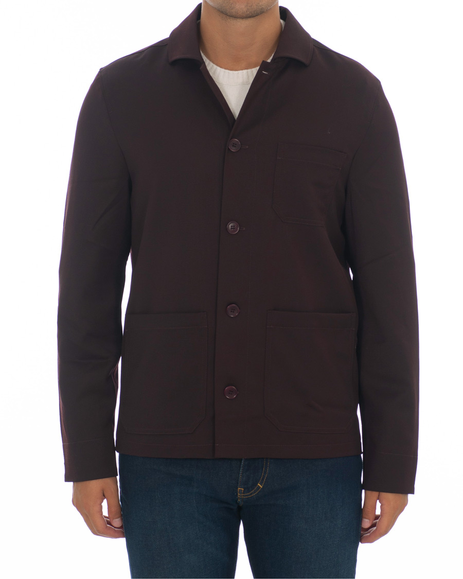 Homme | Blazers | Filippa K | Luis Gabardine Blazer Jacket Deep Shiraz