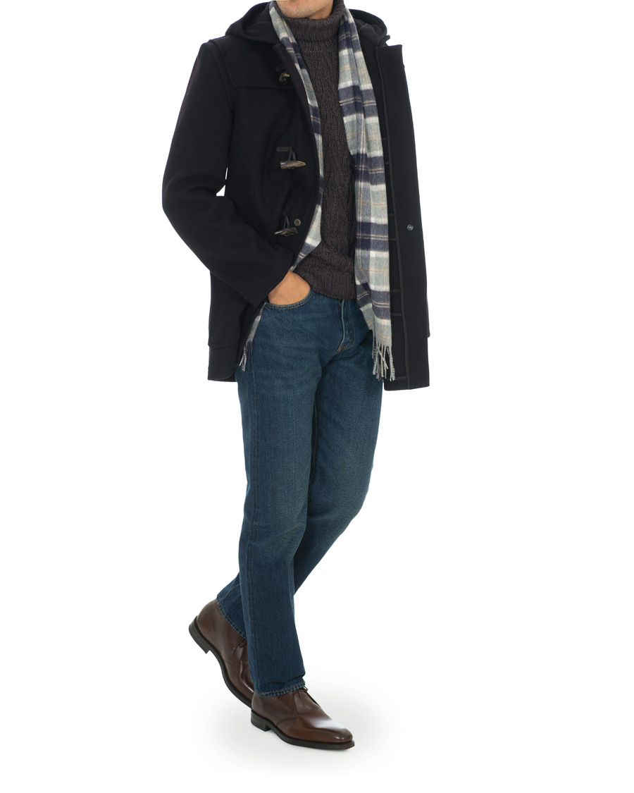 Homme | Manteaux Et Vestes | Gloverall | Mens Mid Length Duffle Navy