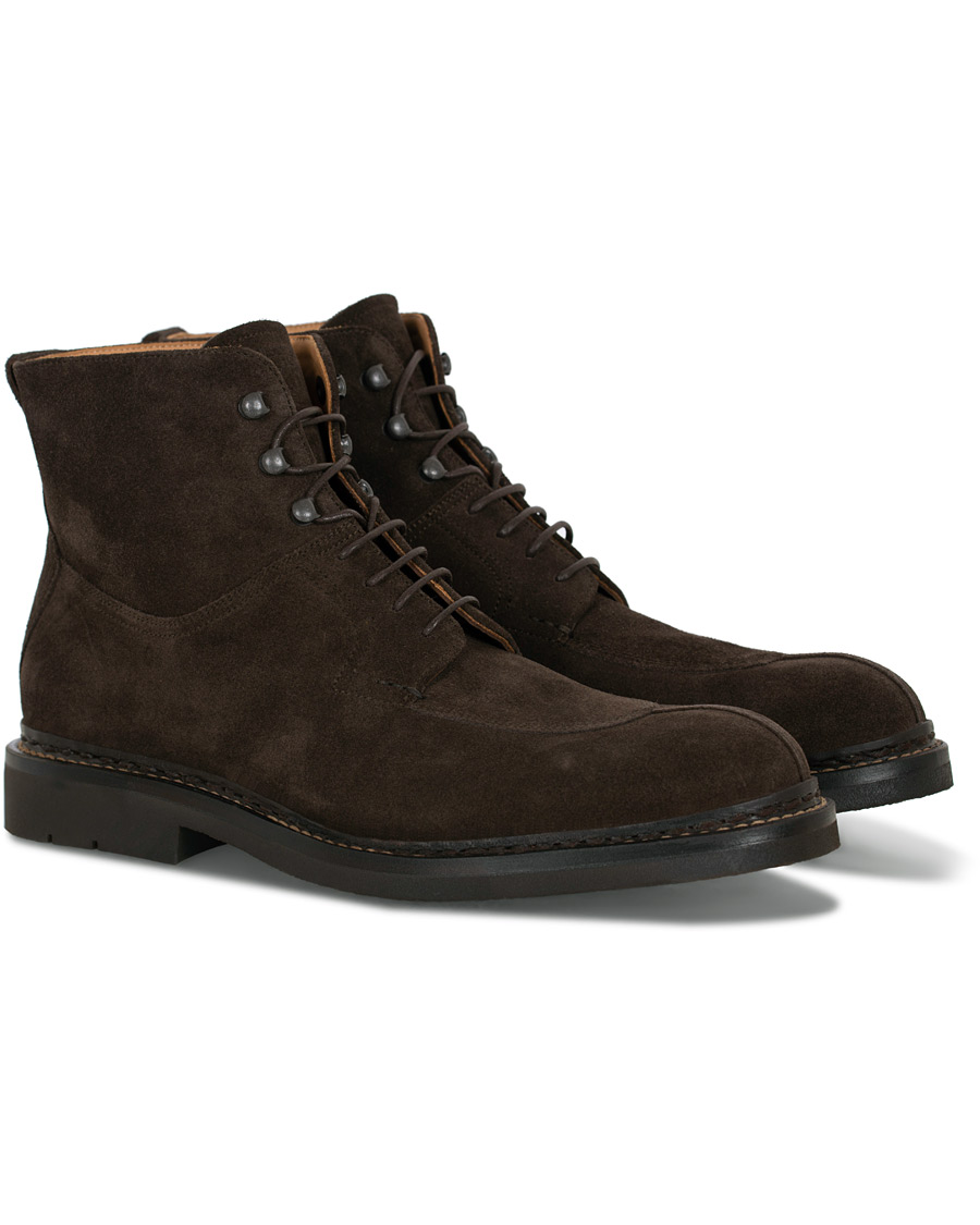 Homme | Heschung Ginkgo Boot Dark Brown Suede | Heschung | Ginkgo Boot Dark Brown Suede