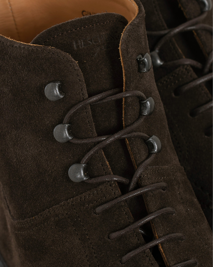 Homme | Heschung Ginkgo Boot Dark Brown Suede | Heschung | Ginkgo Boot Dark Brown Suede