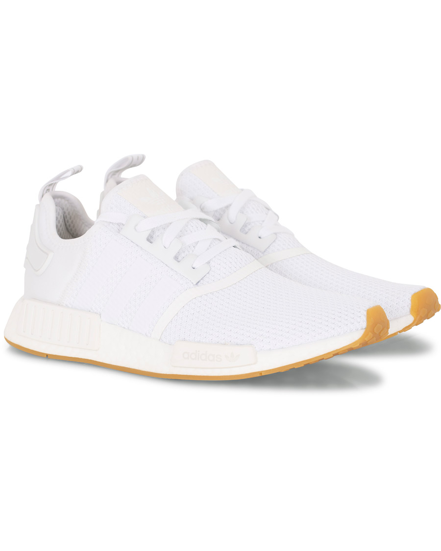 Homme | adidas Originals NMD_R1 Running Sneaker White | adidas Originals | NMD_R1 Running Sneaker White