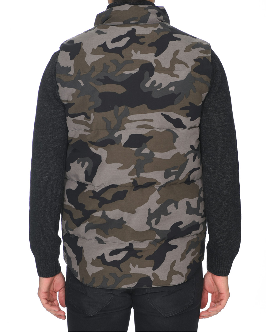 Homme | Manteaux Et Vestes | Canada Goose | Freestyle Crew Vest Coastal Grey Camo