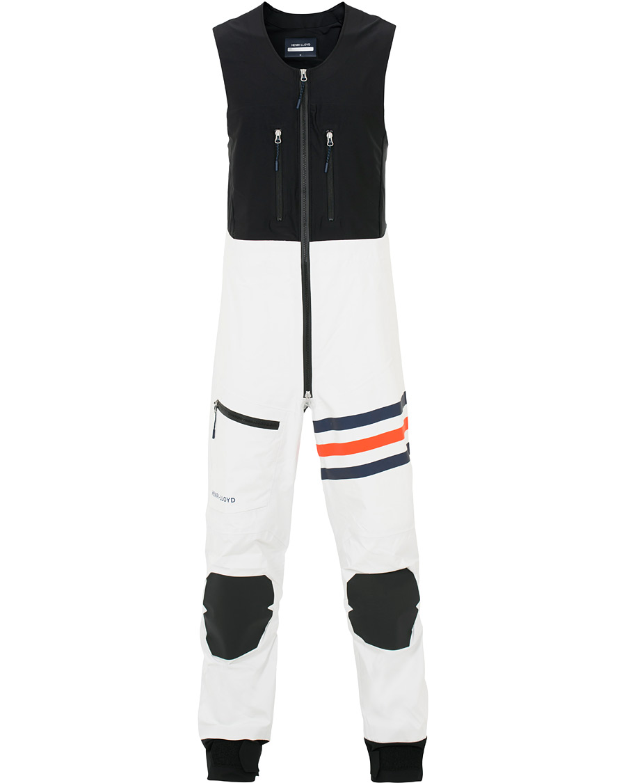 Homme | Pantalons | Henri-Lloyd | Henri Lloyd Fremantle Stripe Salopette Cloud White