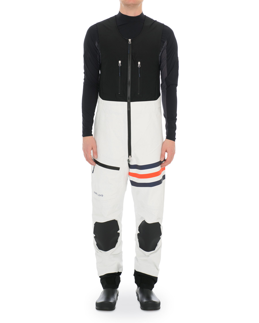 Homme | Pantalons | Henri-Lloyd | Henri Lloyd Fremantle Stripe Salopette Cloud White