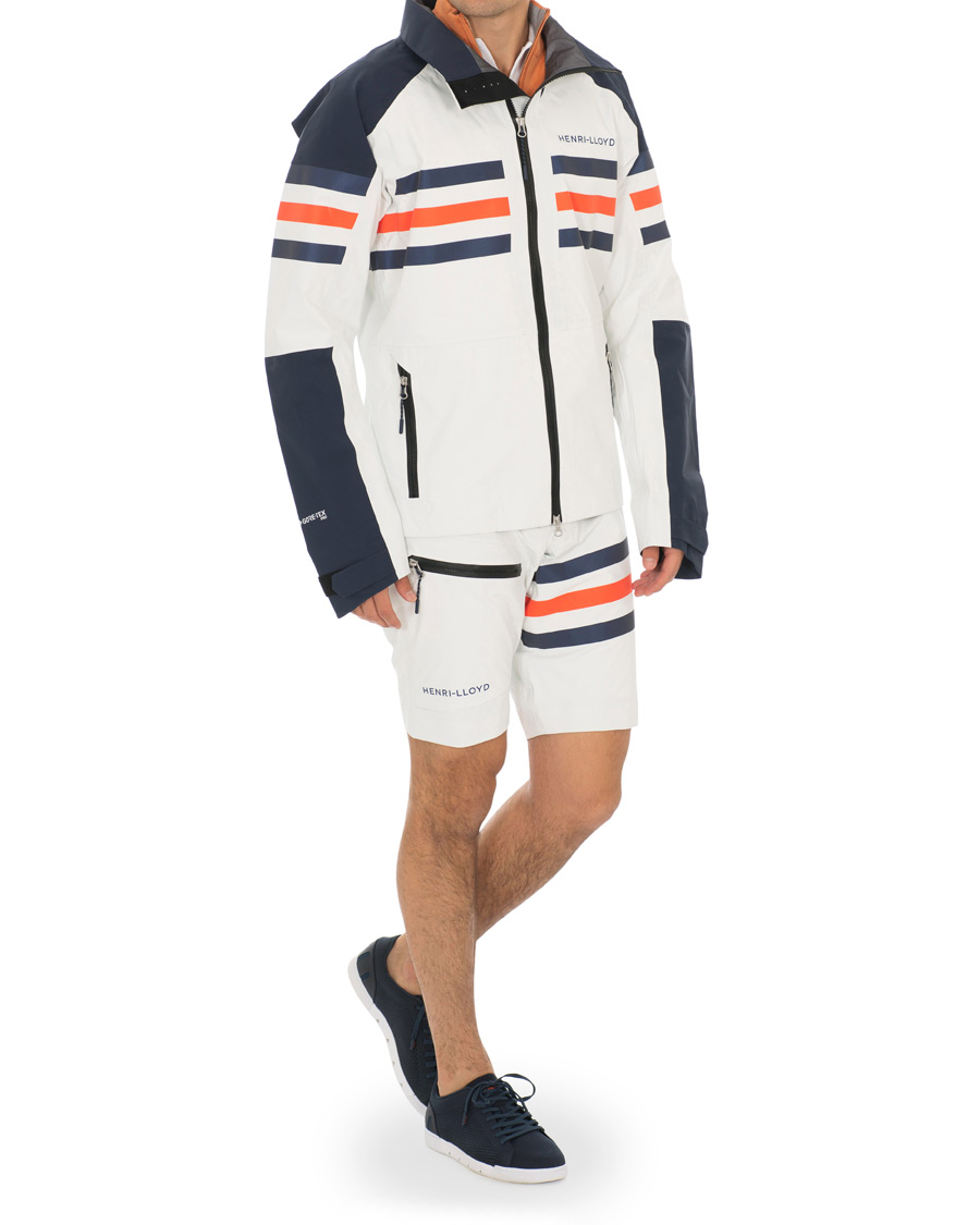 Homme | Pantalons | Henri-Lloyd | Henri Lloyd Fremantle Stripe Shorts Cloud White