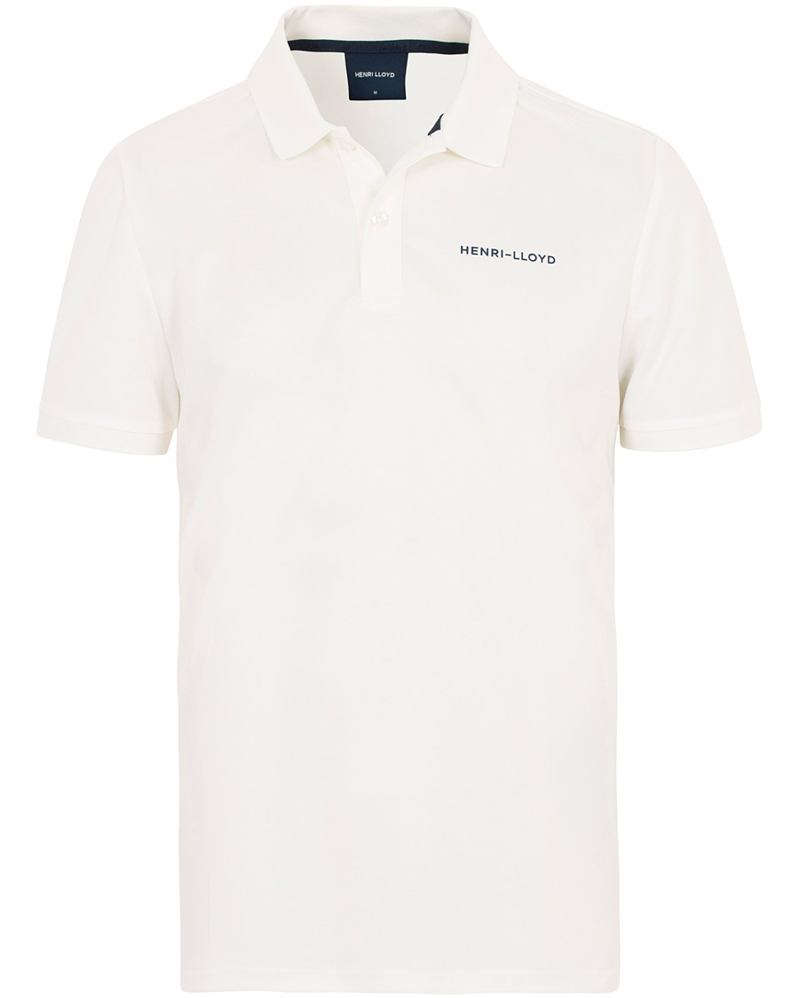 Homme | Polos | Henri-Lloyd | Henri Lloyd Fremantle Stripe Polo Cloud White