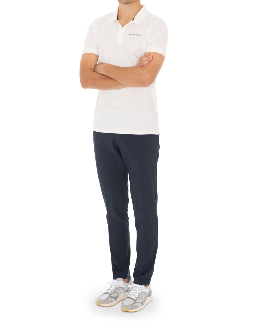 Homme | Polos | Henri-Lloyd | Henri Lloyd Fremantle Stripe Polo Cloud White
