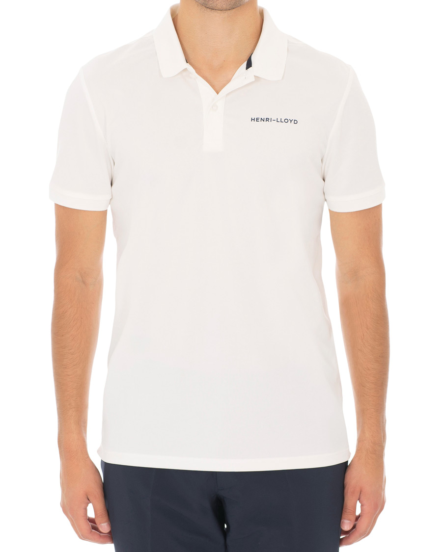 Homme | Polos | Henri-Lloyd | Henri Lloyd Fremantle Stripe Polo Cloud White