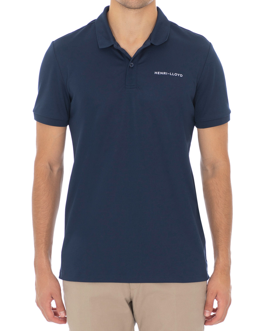Homme | Polos | Henri-Lloyd | Henri Lloyd Fremantle Stripe Polo Navy Blue
