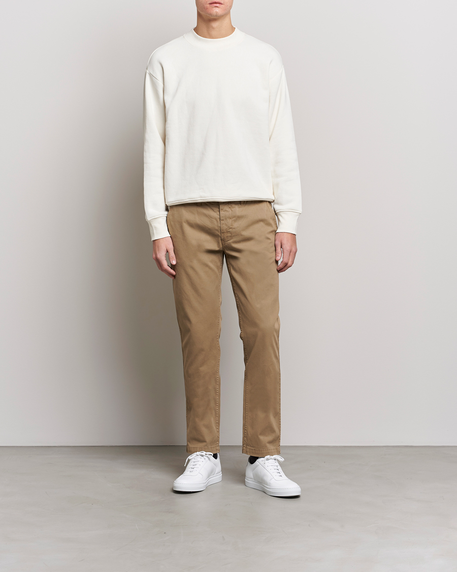 Homme | Pantalons | NN07 | Marco Slim Fit Stretch Chinos Green Stone