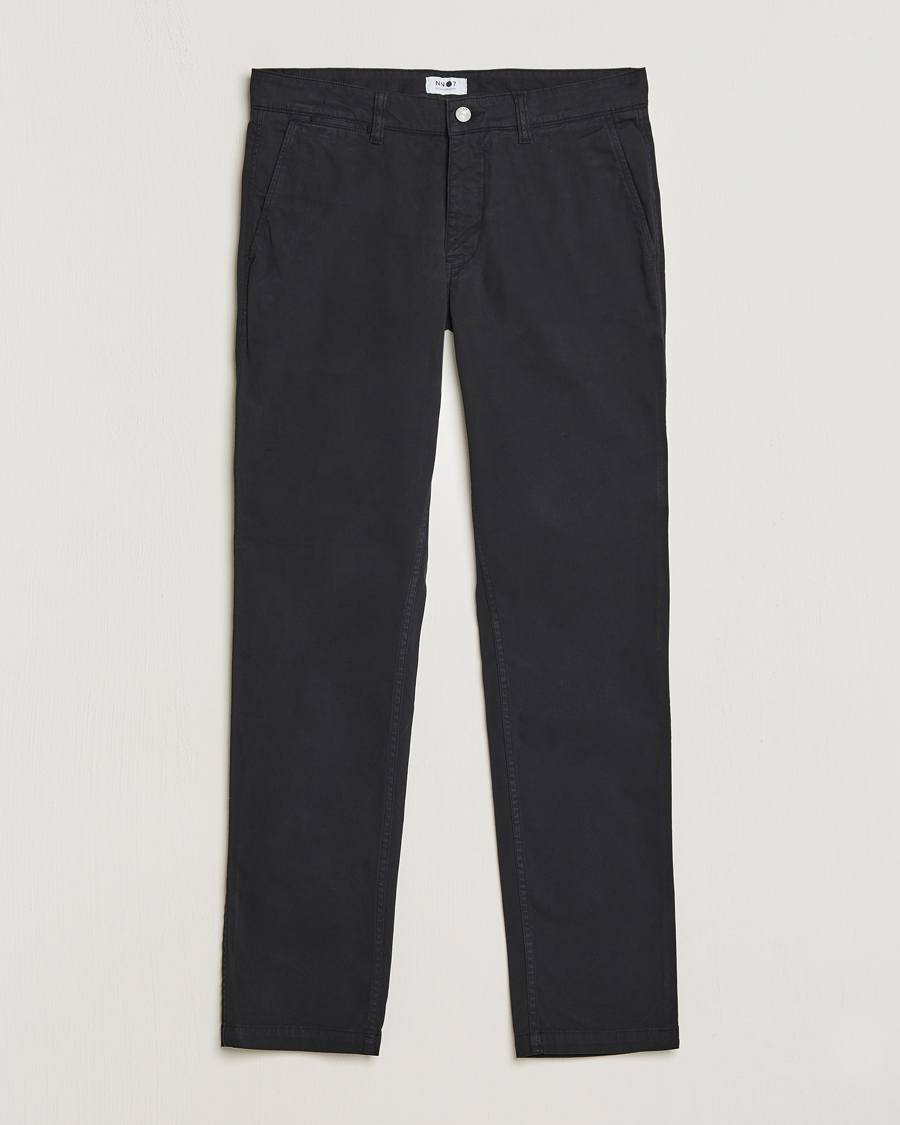 Homme | Pantalons | NN07 | Marco Slim Fit Stretch Chinos Black
