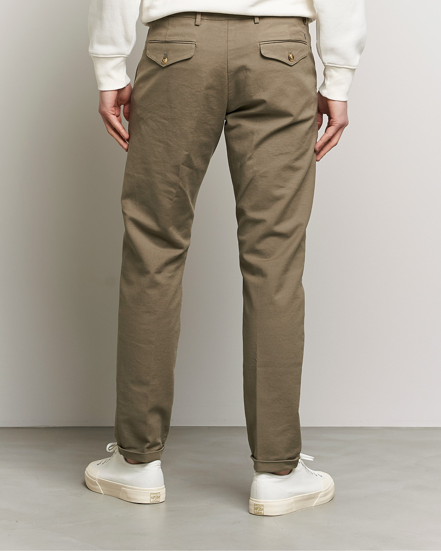 Homme | Pantalons | NN07 | Scott Regular Fit Stretch Trousers Khaki