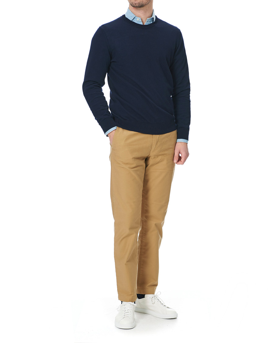 Homme | Pantalons | NN07 | Steven Regular Fit Stretch Chinos Khaki