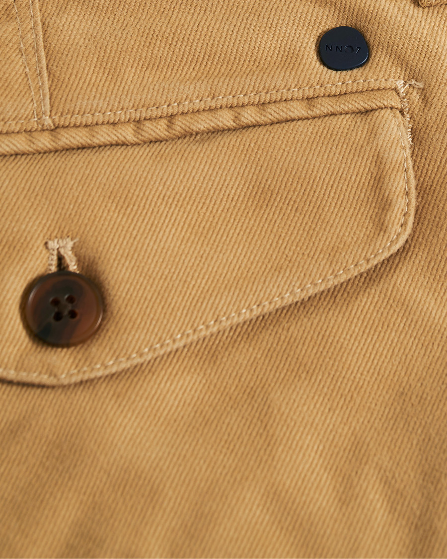 Homme | Pantalons | NN07 | Steven Regular Fit Stretch Chinos Khaki