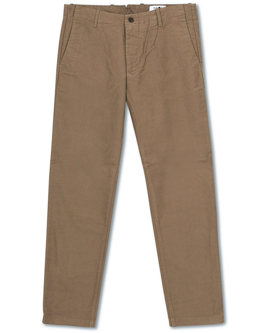 Homme | Pantalons | NN07 | Steven Regular Fit Stretch Chinos Green Stone