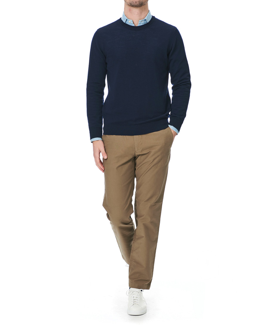 Homme | Pantalons | NN07 | Steven Regular Fit Stretch Chinos Green Stone