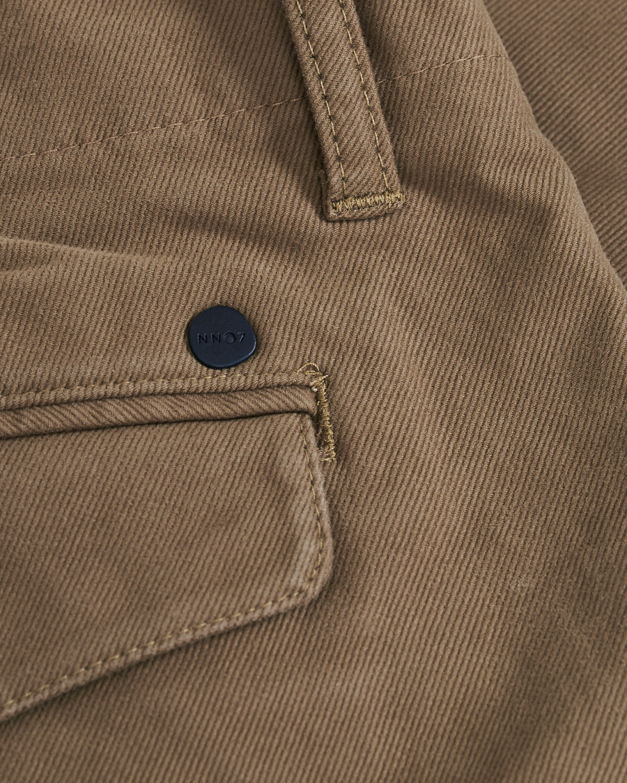 Homme | Pantalons | NN07 | Steven Regular Fit Stretch Chinos Green Stone