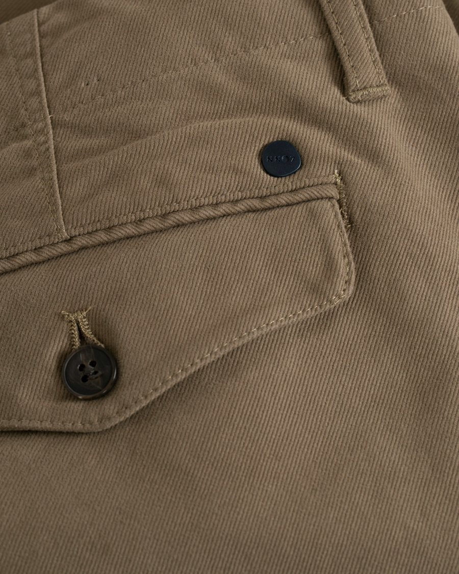 Homme | Pantalons | NN07 | Steven Regular Fit Stretch Chinos Green Stone