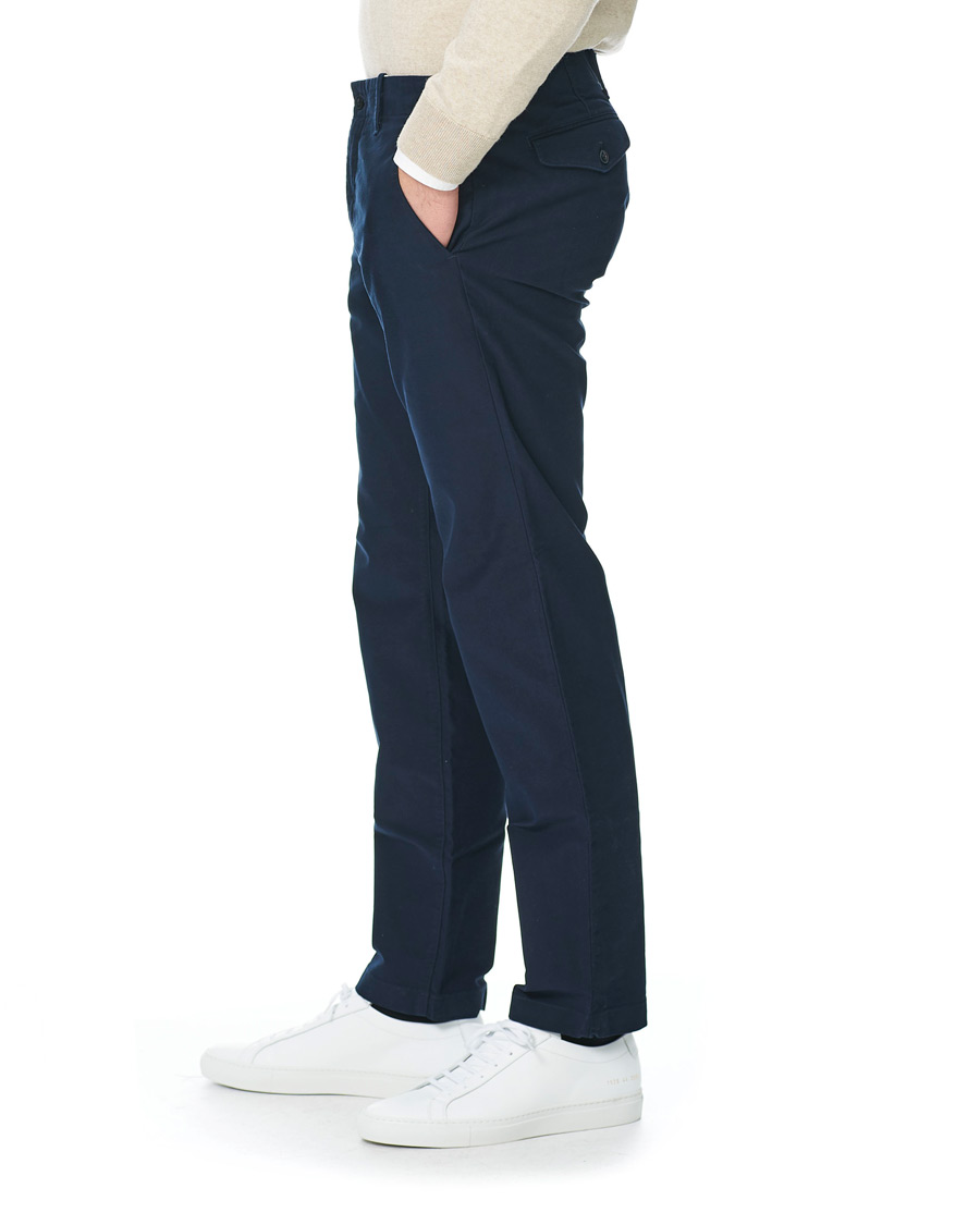 Homme | Pantalons | NN07 | Steven Regular Fit Stretch Chinos Light Navy